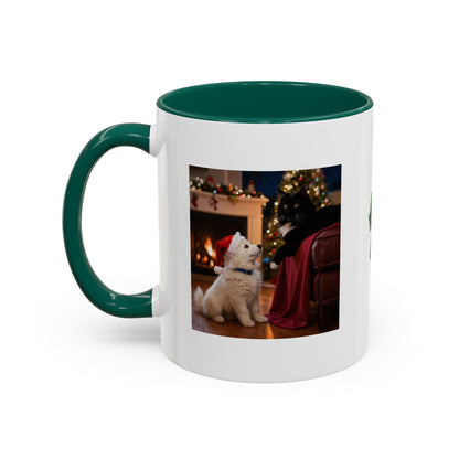 Festive Pet-Themed Christmas Mug  (Additional Size & Color)
