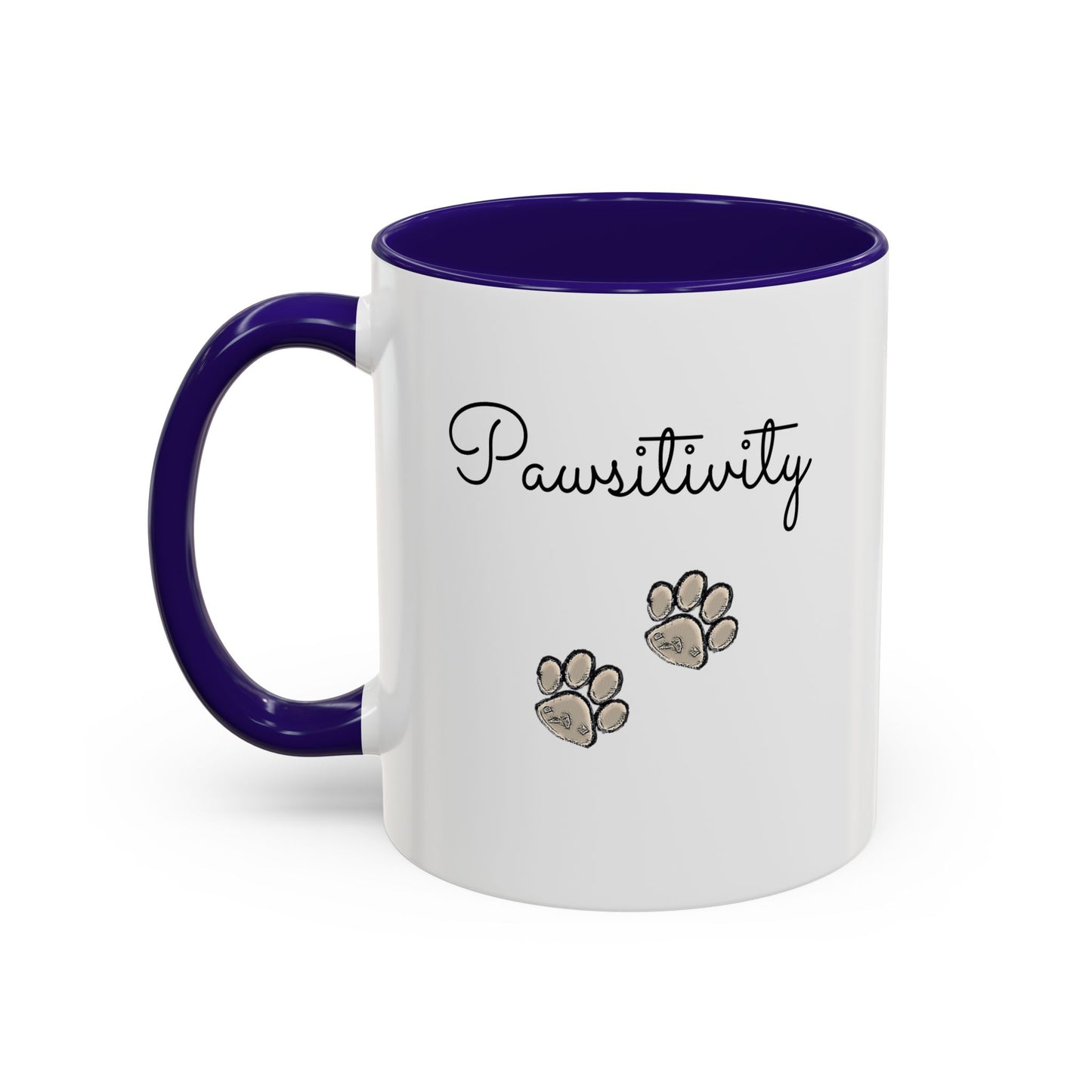 Colorful Pet Lover Mugs — Pawsitivity (Additional Size and Colors)