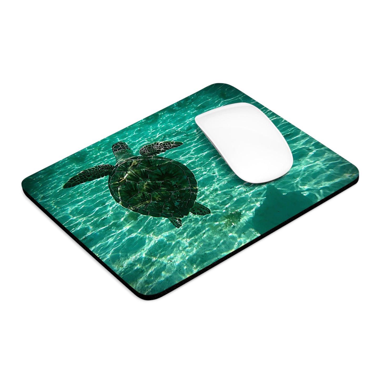 Aquatic Sea Turtle Mouse Pad (Additional Size)