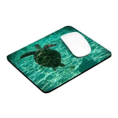 Aquatic Sea Turtle Mouse Pad (Additional Size)